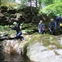 Canyon Scrambling in Scotland - Jumping Into Water